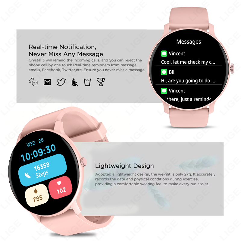 2026 Smart Watch Women Health  - Breath Rate Monitor 评论和价格
