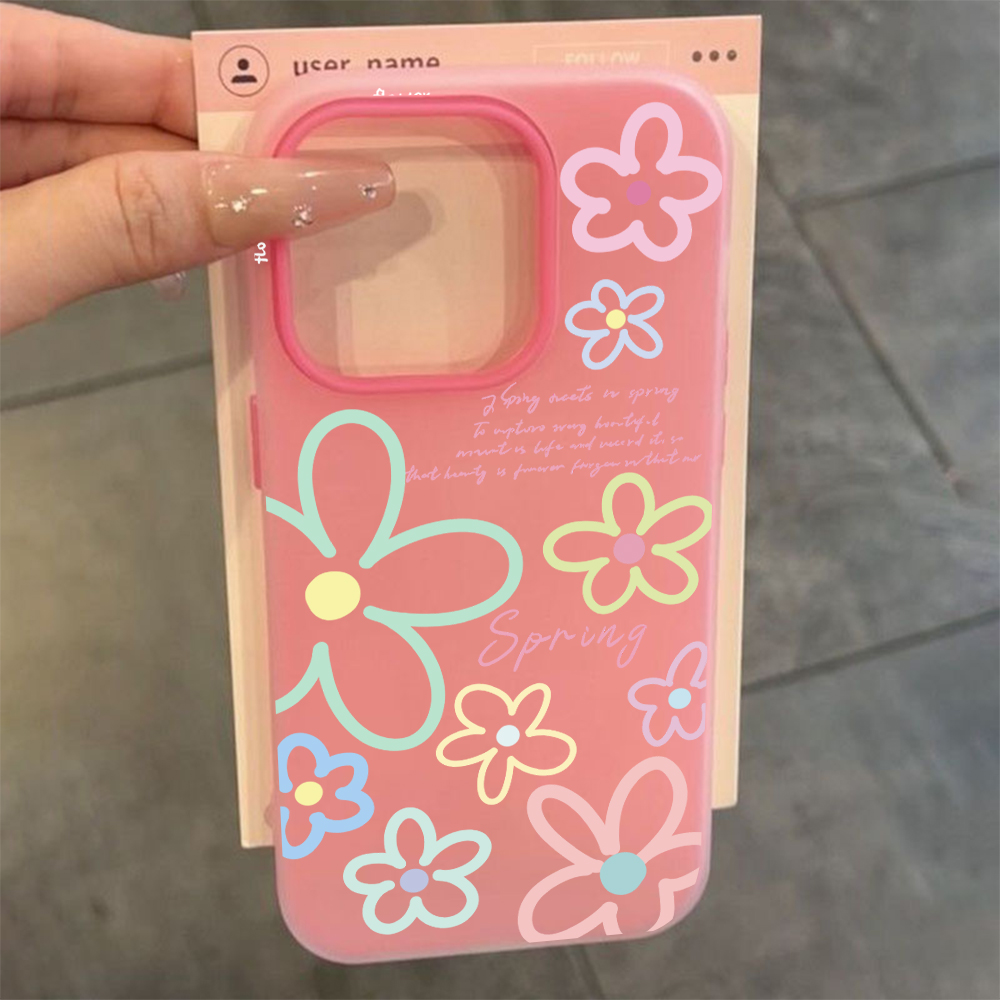 Candy Color Pattern Phone Case - Samsung Galaxy S25 评论和价格