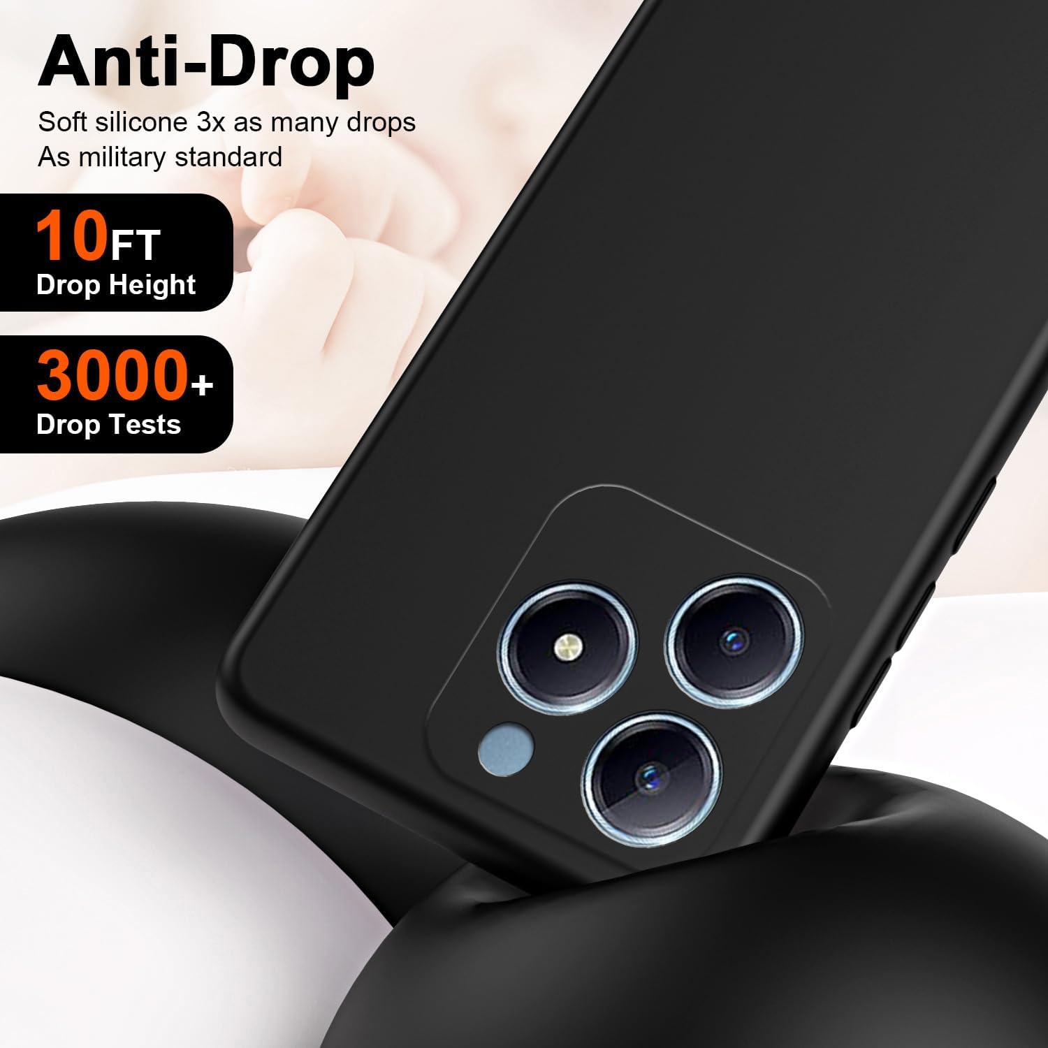 Flexible Liquid Silicone Case  - Realme Note 50 评论和价格
